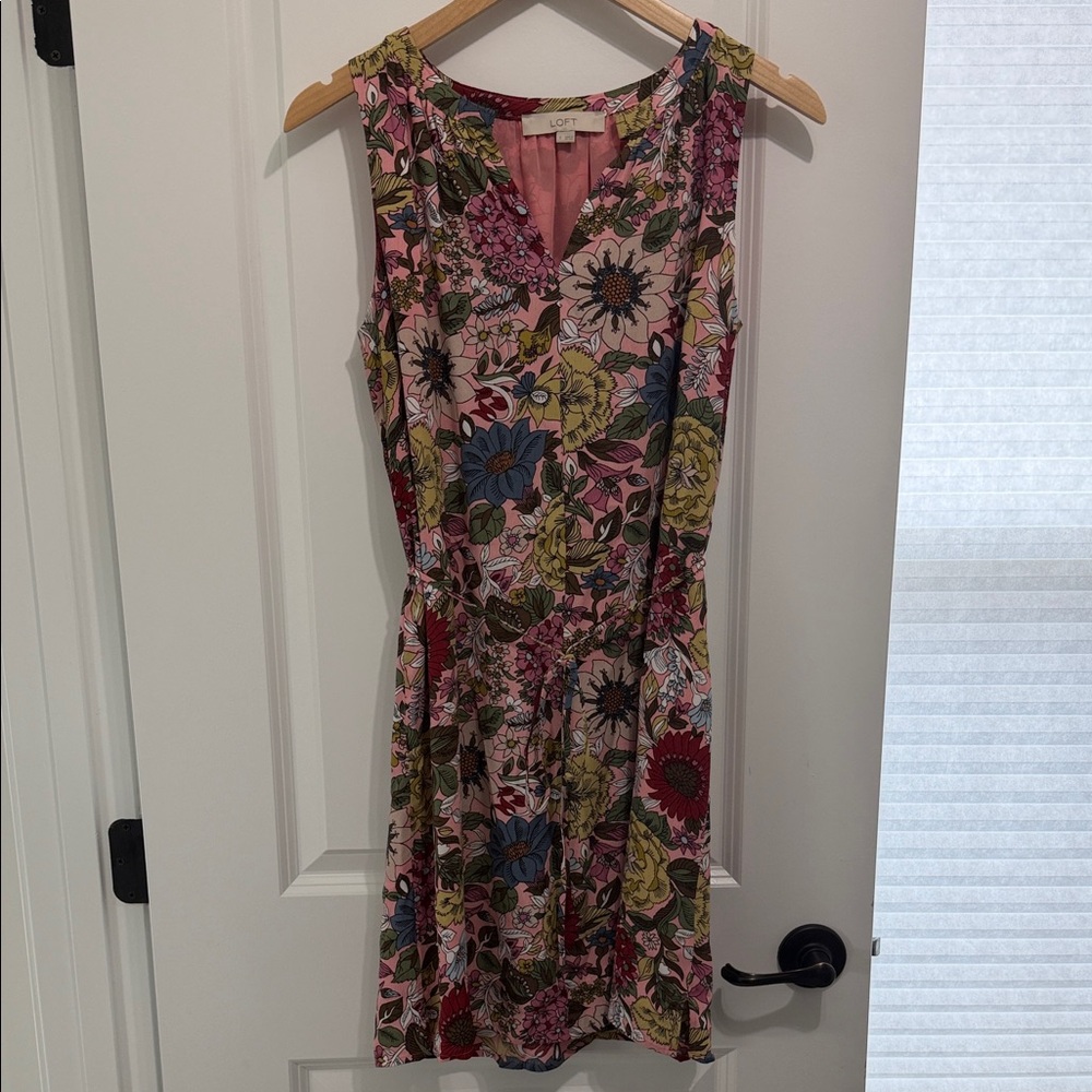 Small Women’s LOFT Floral Dress - Picture 5 of 11